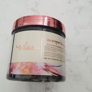 Champagne Charcoal Body Scrub